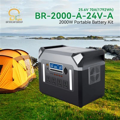 Stáisiún Cumhachta Gréine Iniompartha 2000W le haghaidh eachtraí, éigeandálaí, srl.